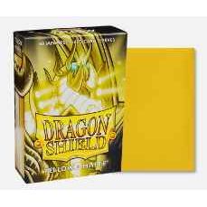 Dragon Shield 60ct Japanese Size Sleeves: Yellow Matte