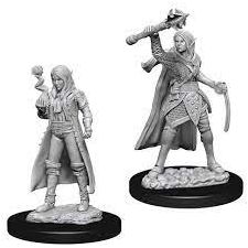 Female Elf Cleric Miniatures