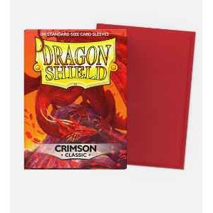 Dragon Shield 100ct Sleeves: Crimson Classic