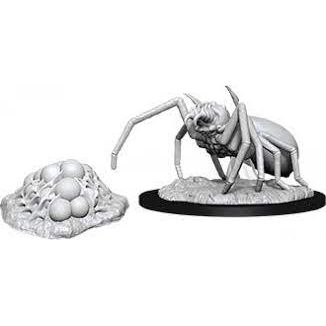 W12 Giant Spider & Egg Clutch  Miniatures