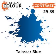 Talassar Blue 18mL Contrast Paint [29-39]