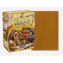 Dragon Shield Sleeves 100 ct: Gold Matte