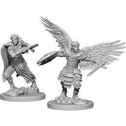 W06 Male Aasimar Fighter Miniatures