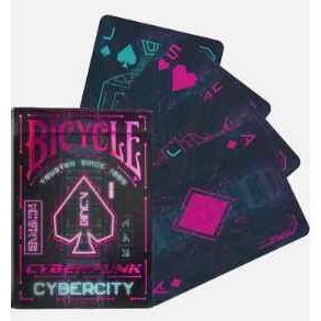 Bicycle Playing Cards: Cyberpunk CyberCity