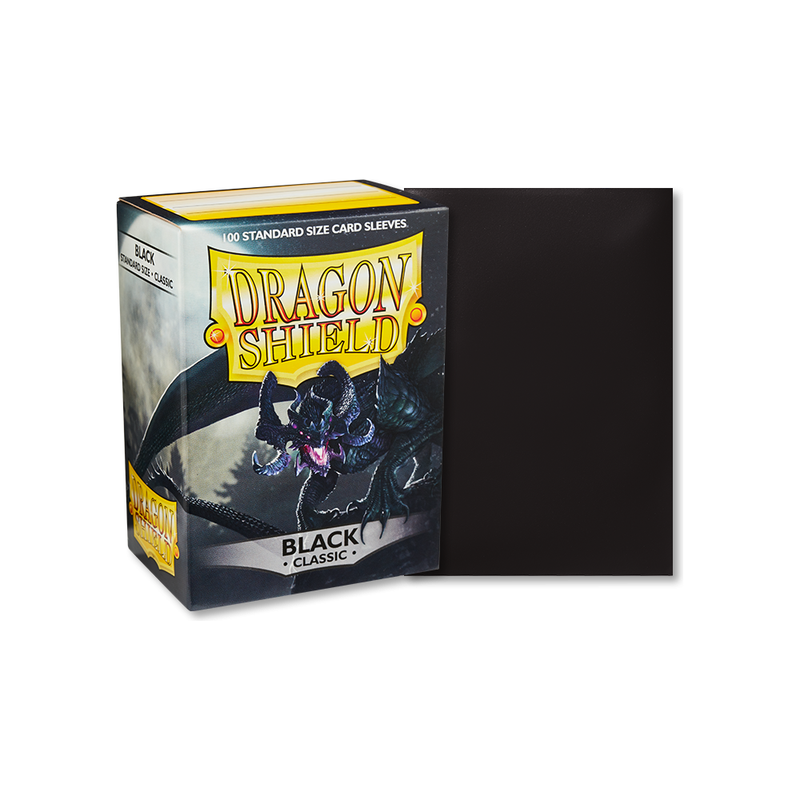 Dragon Shield Sleeves 100ct: Black Classic