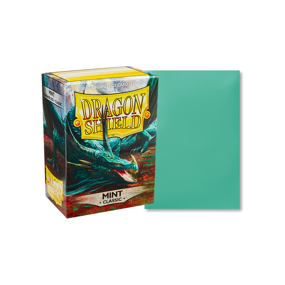 Dragon Shield 100ct Sleeves: Mint Classic (Pre-Order Restock)