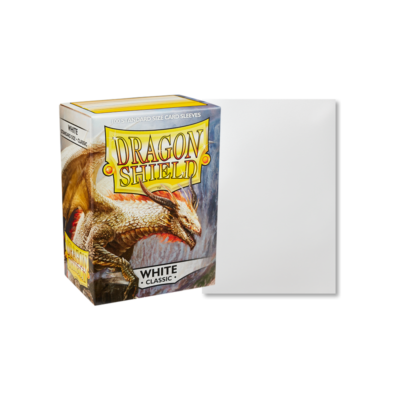 Dragon Shield Sleeves 100ct: White Classic