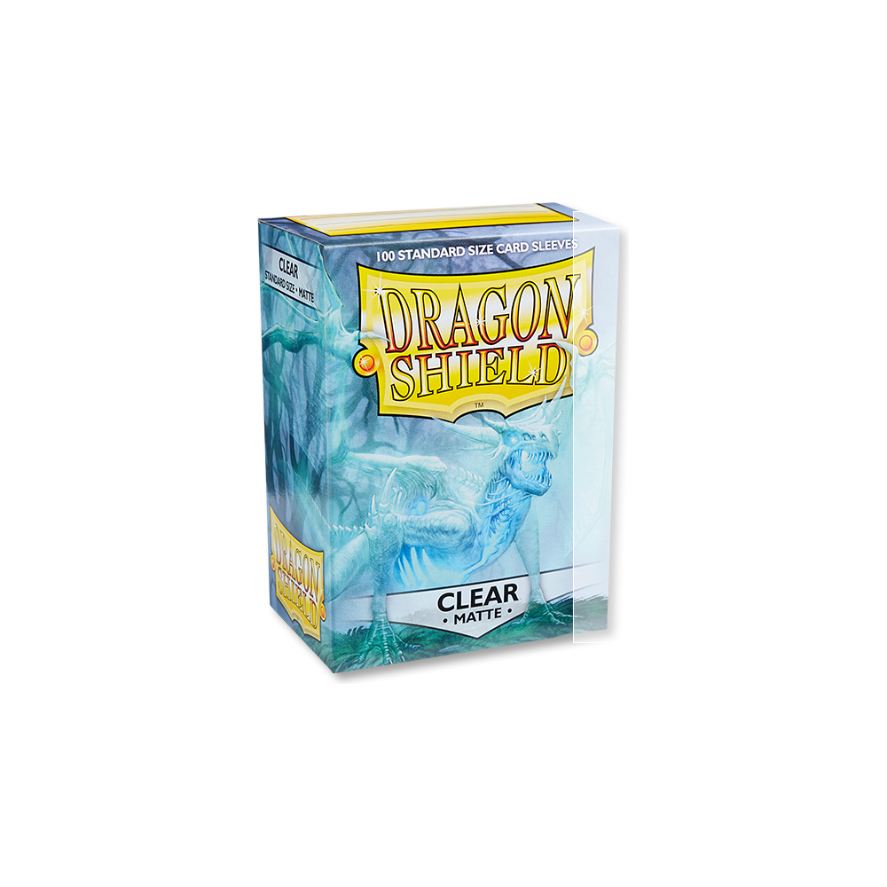 Dragon Shield Sleeves 100ct: Clear Matte