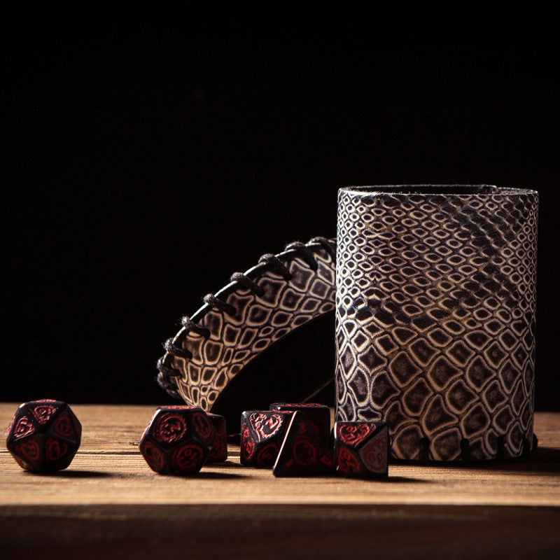 Dragonhide Laminated Dice Cup