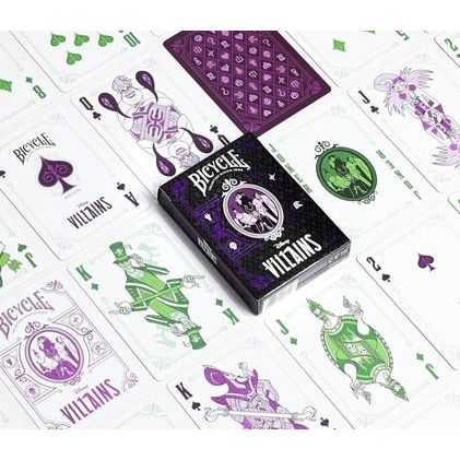 Disney Villains Green/Purple Playing Cards