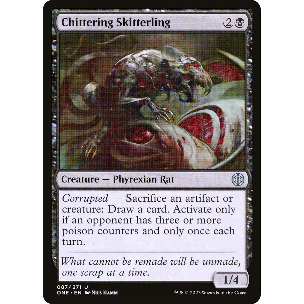 Chittering Skitterling (ONE-087) - Phyrexia: All Will Be One