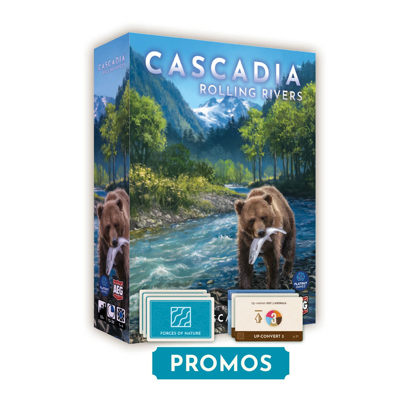 Cascadia: Rolling Rivers - Kickstarter Edition (Promo Included)