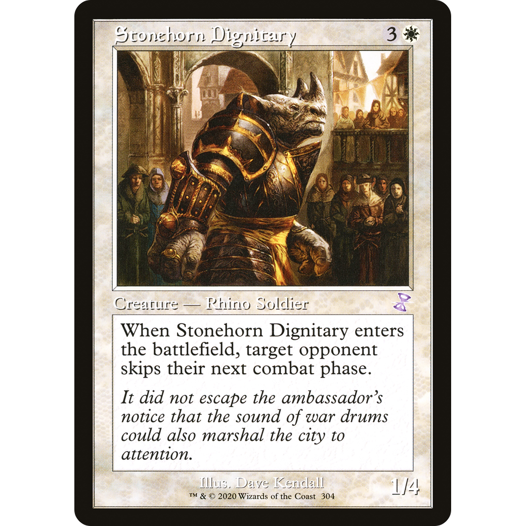 Stonehorn Dignitary (TSR-304) - Time Spiral Remastered