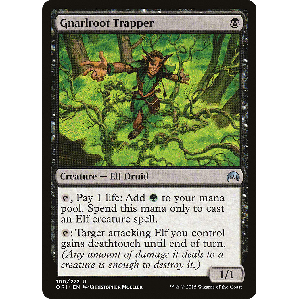 Gnarlroot Trapper (ORI-100) - Magic Origins Foil