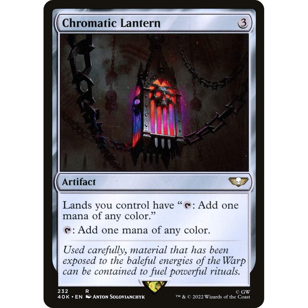 Chromatic Lantern (40K-232) - Warhammer 40,000 Commander