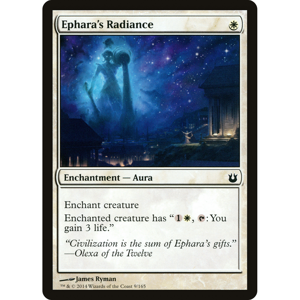 Ephara's Radiance (BNG-009) - Born of the Gods Foil