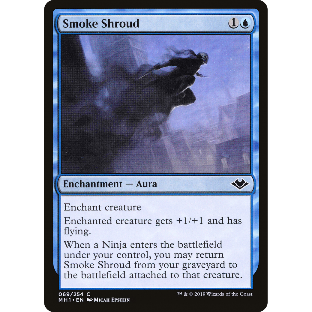 Smoke Shroud (MH1-069) - Modern Horizons Foil