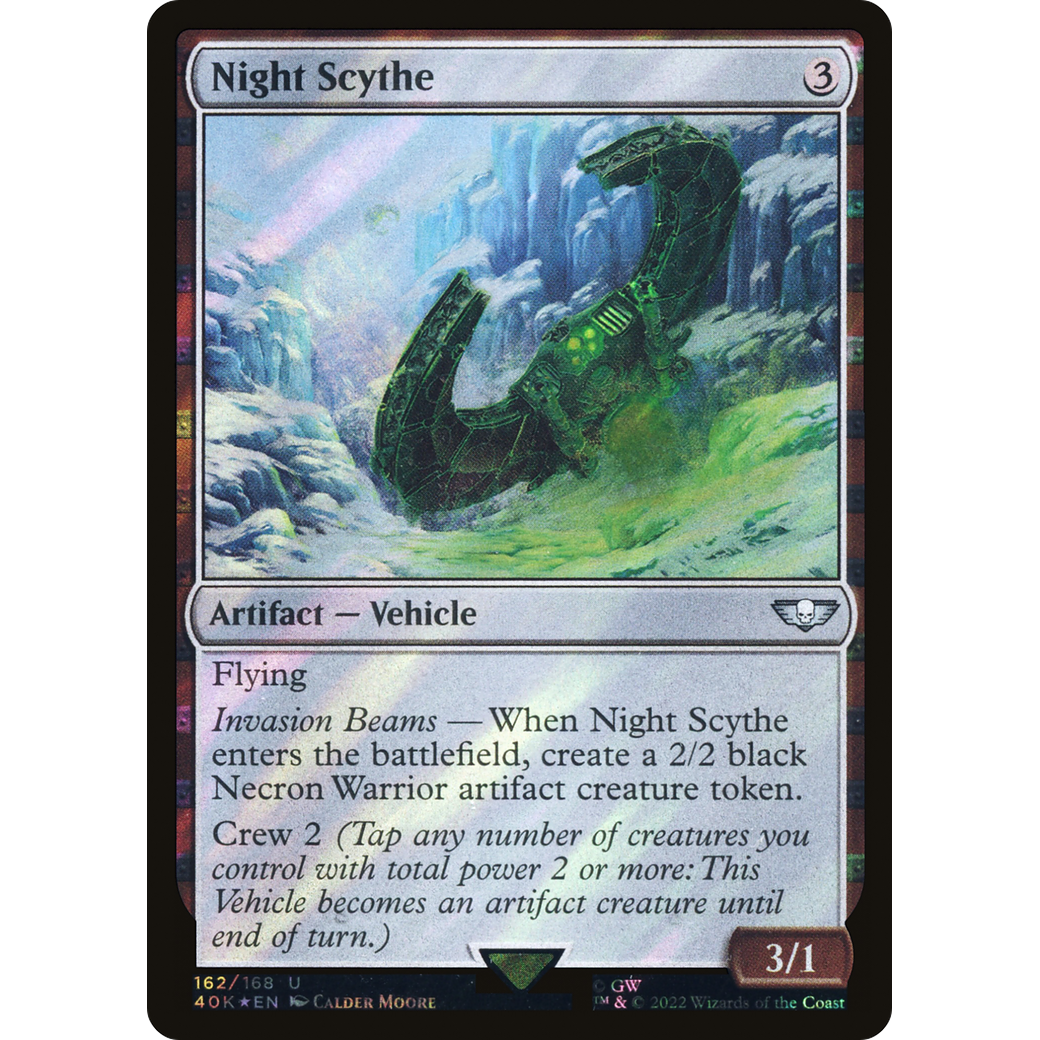 Night Scythe (40K-162) - Warhammer 40,000 Commander Foil