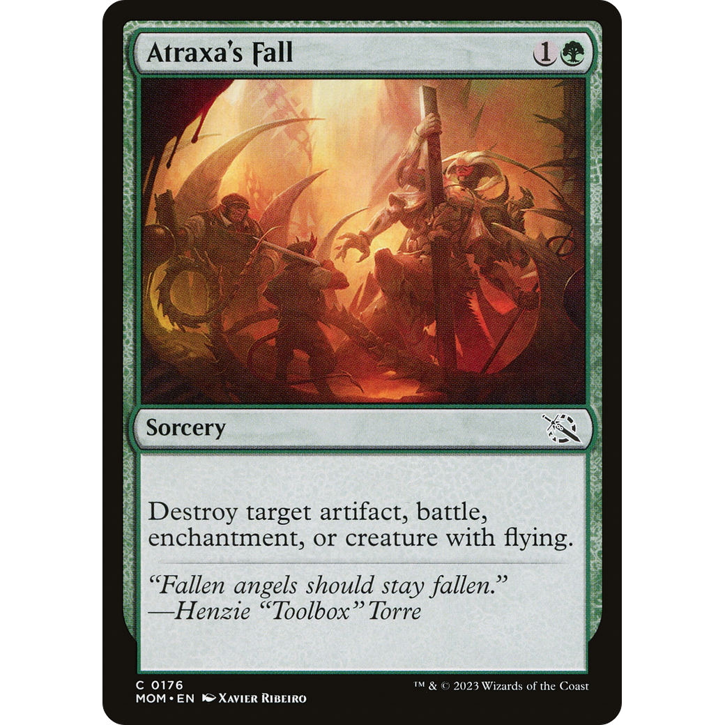 Atraxa's Fall (MOM-176) - March of the Machine Foil