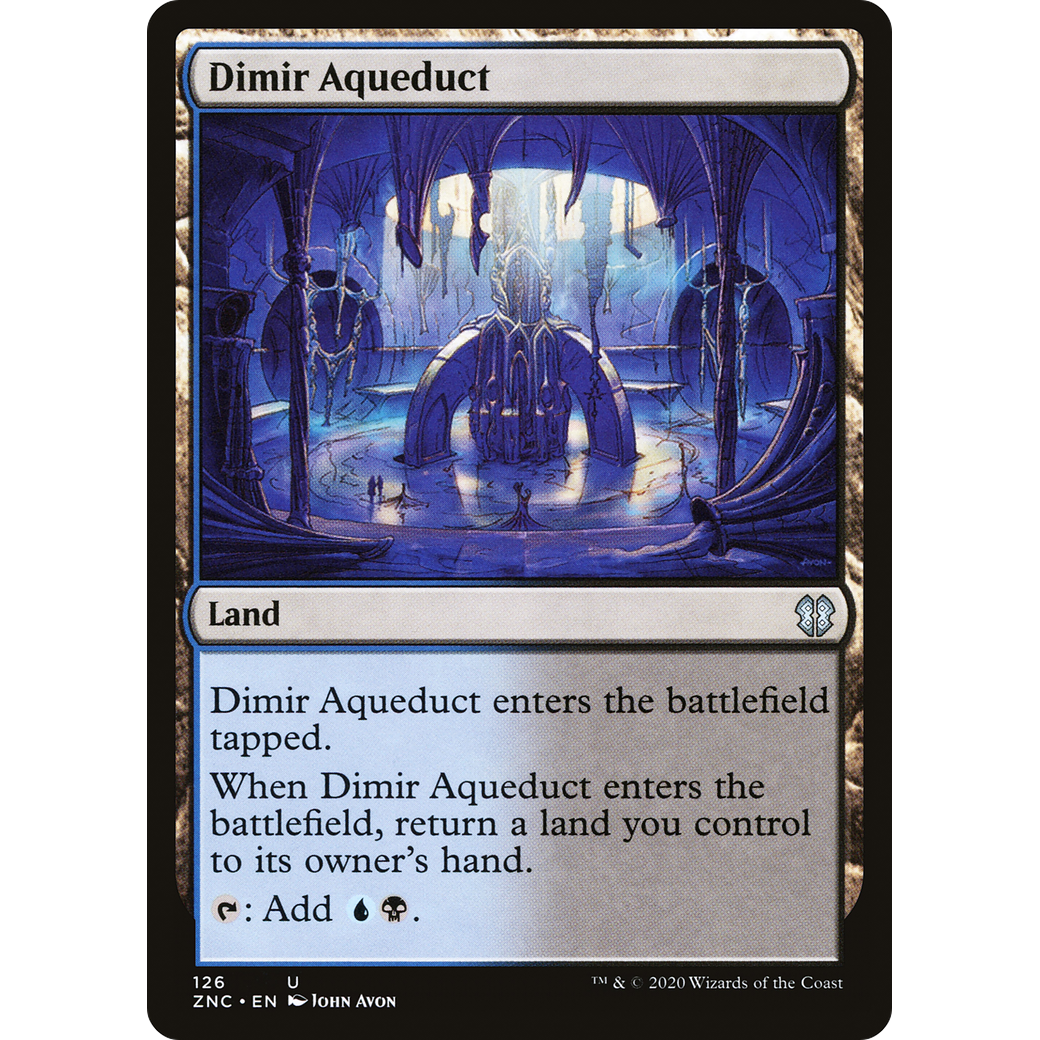 Dimir Aqueduct (ZNC-126) - Zendikar Rising Commander