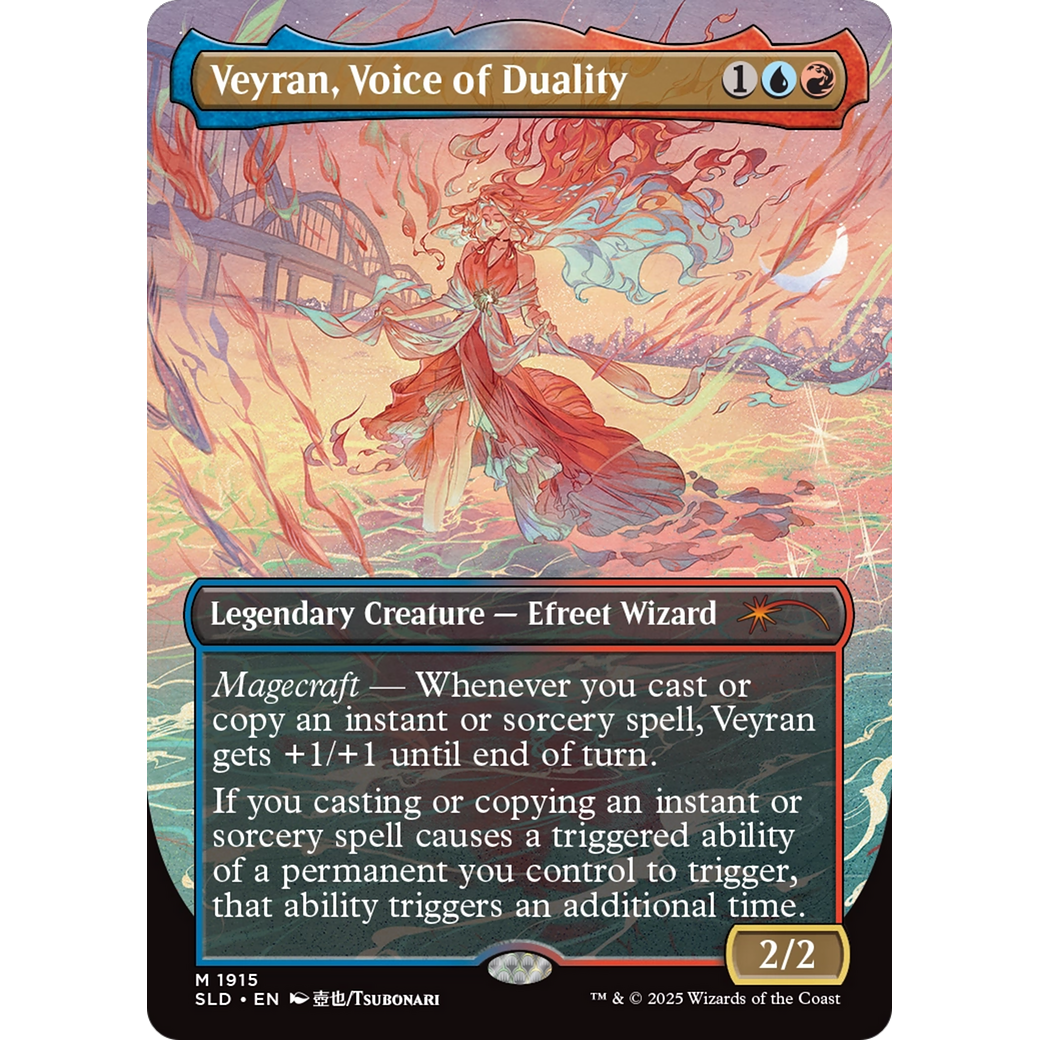 Veyran, Voice of Duality (SLD-1915) - Secret Lair Drop (Borderless)