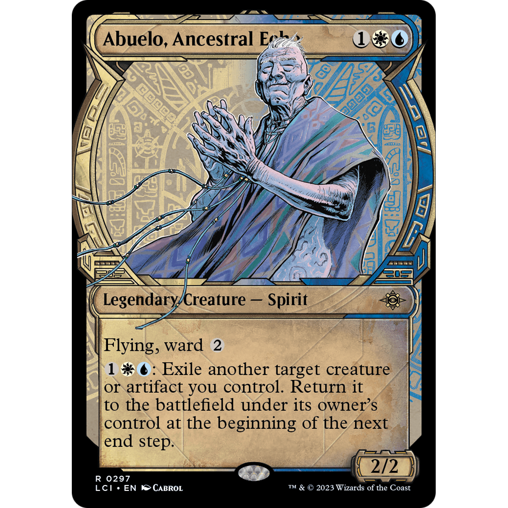 Abuelo, Ancestral Echo (LCI-297) - The Lost Caverns of Ixalan: (Showcase) Foil