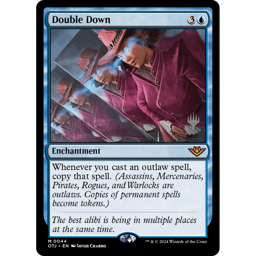 Double Down (PPOTJ-44P) - Outlaws of Thunder Junction Promos Foil