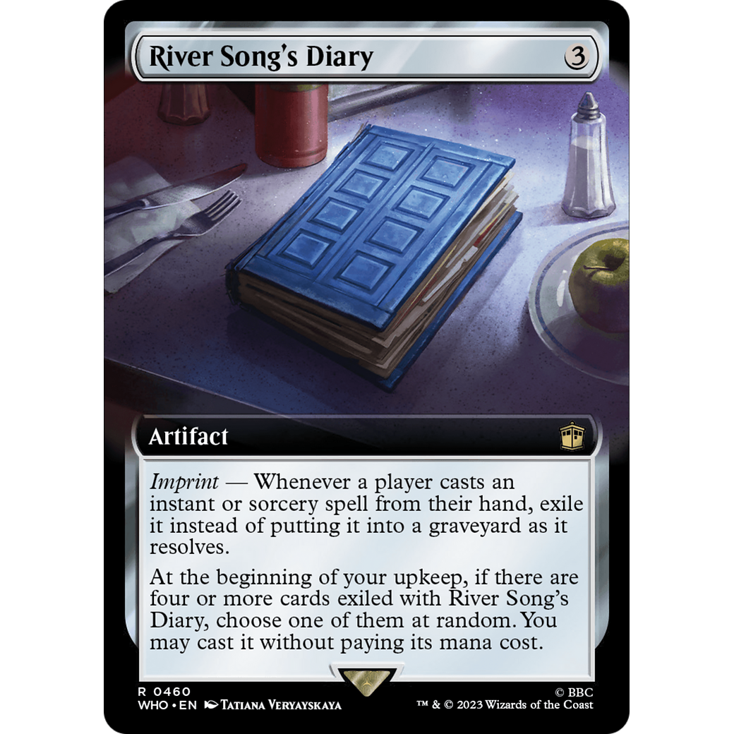 River Song's Diary (Extended Art) (WHO-460) - Doctor Who: (Extended Art)