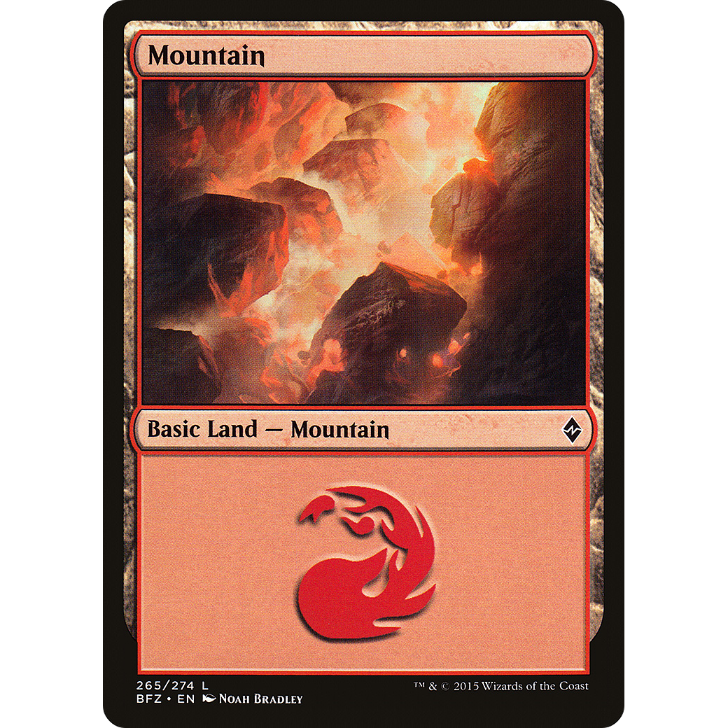 Mountain (265) (BFZ-265) - Battle for Zendikar
