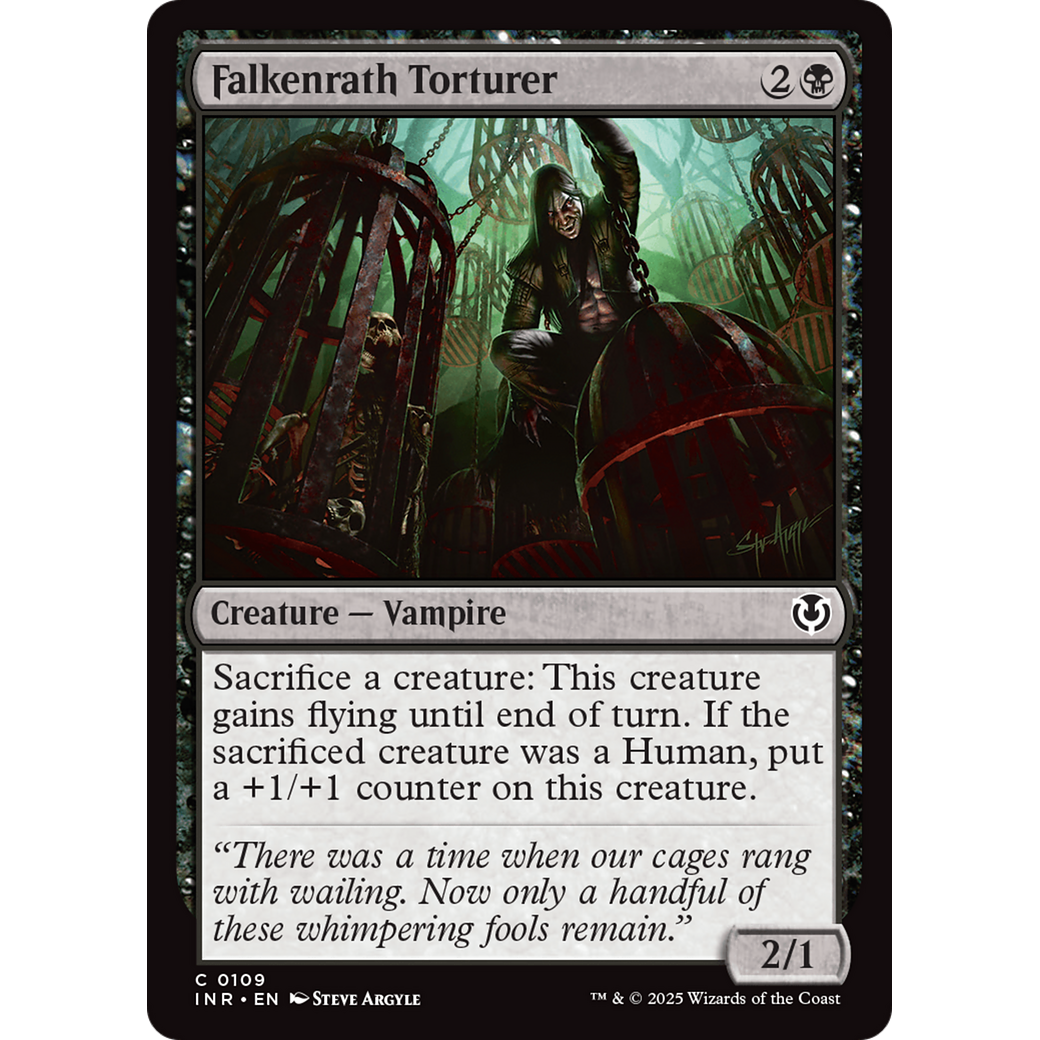 Falkenrath Torturer (INR-109) - Innistrad Remastered Foil