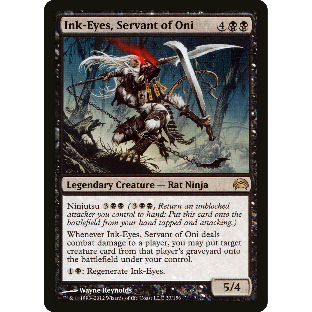Ink-Eyes, Servant of Oni (PC2-033) - Planechase 2012 Foil