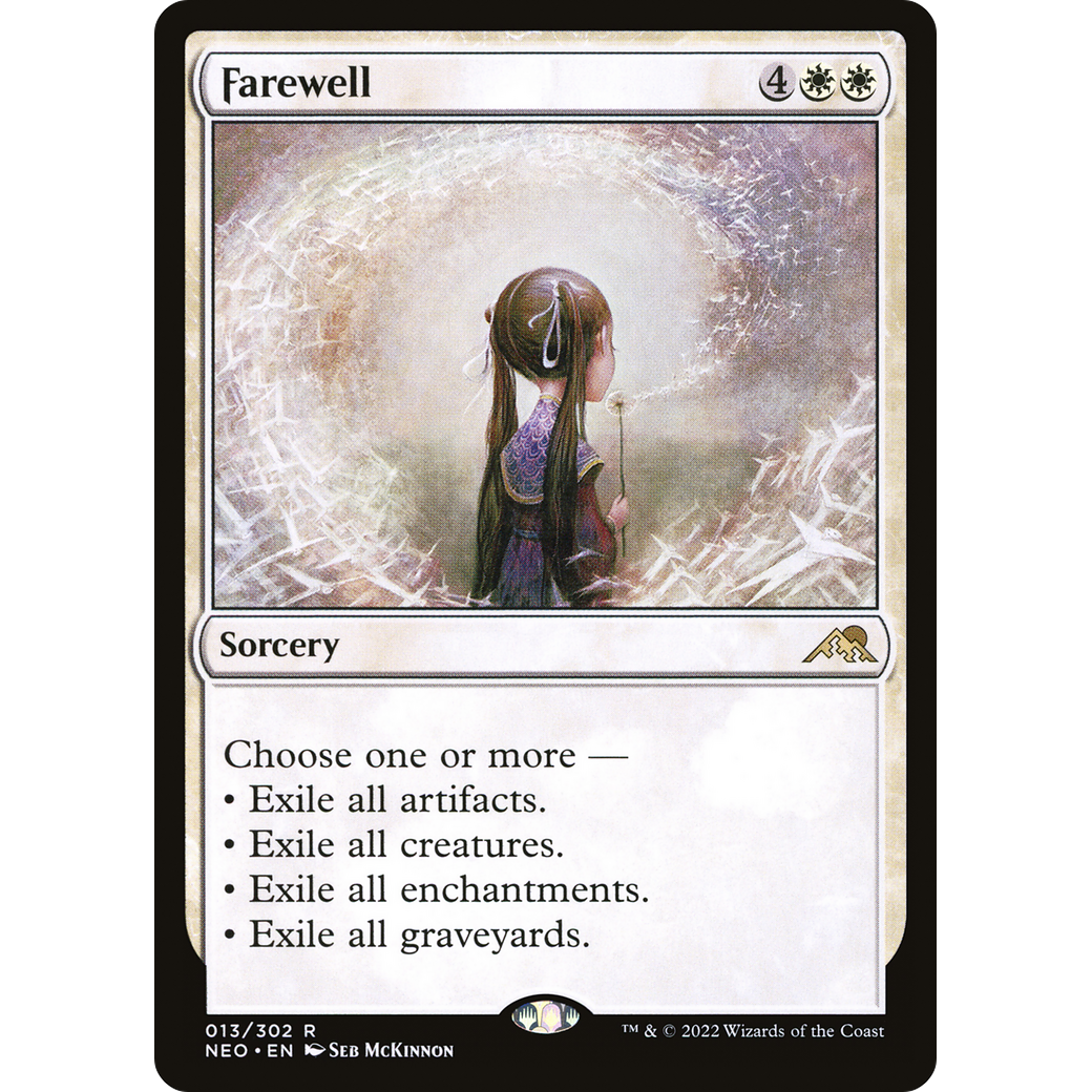 Farewell (NEO-013) - Kamigawa: Neon Dynasty Foil