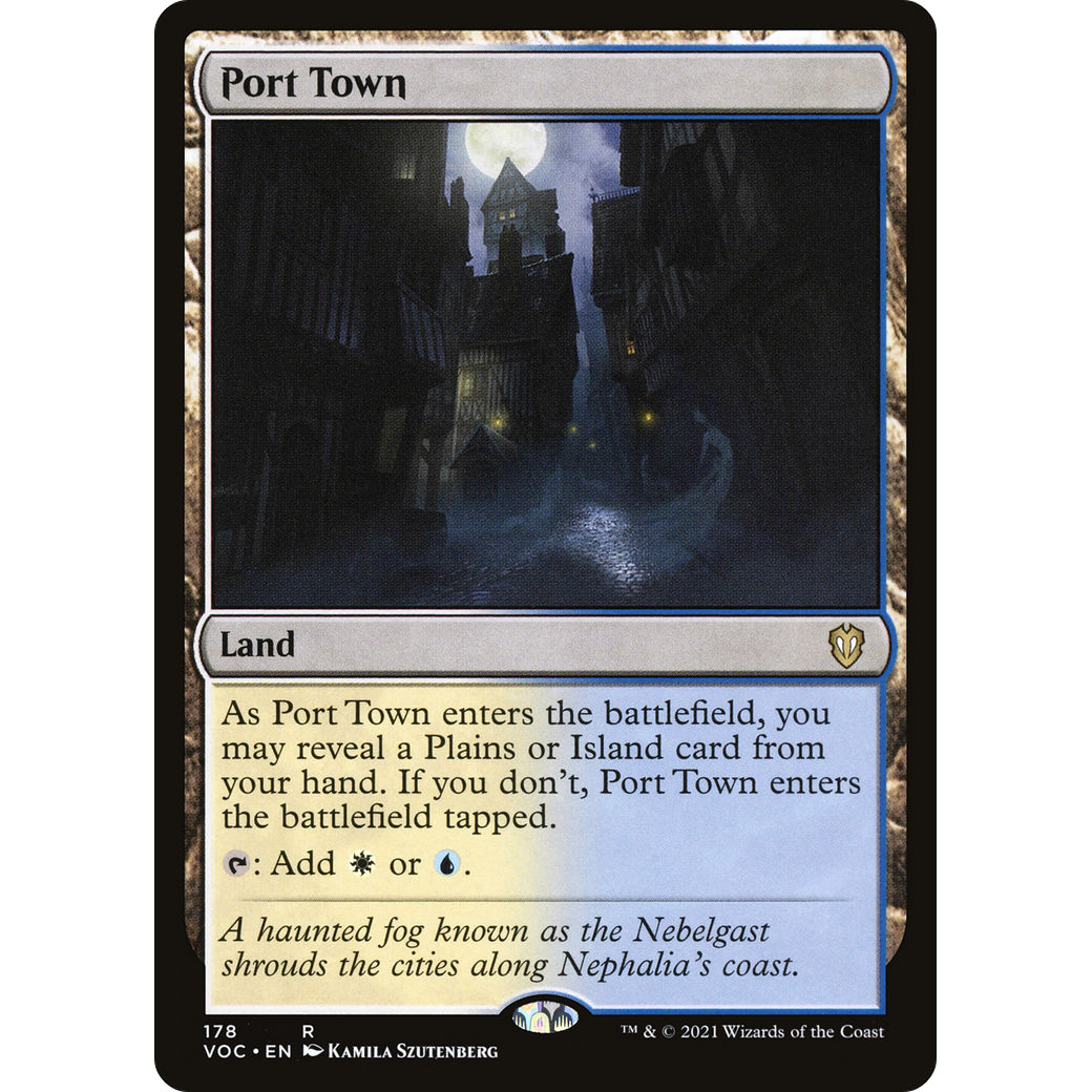Port Town (VOC-178) - Crimson Vow Commander