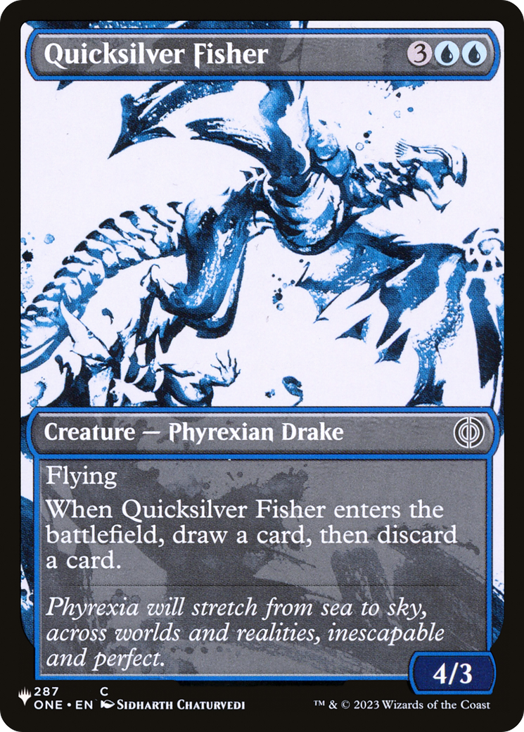 Quicksilver Fisher (LIST-066/271) - The List Reprints: (Showcase)