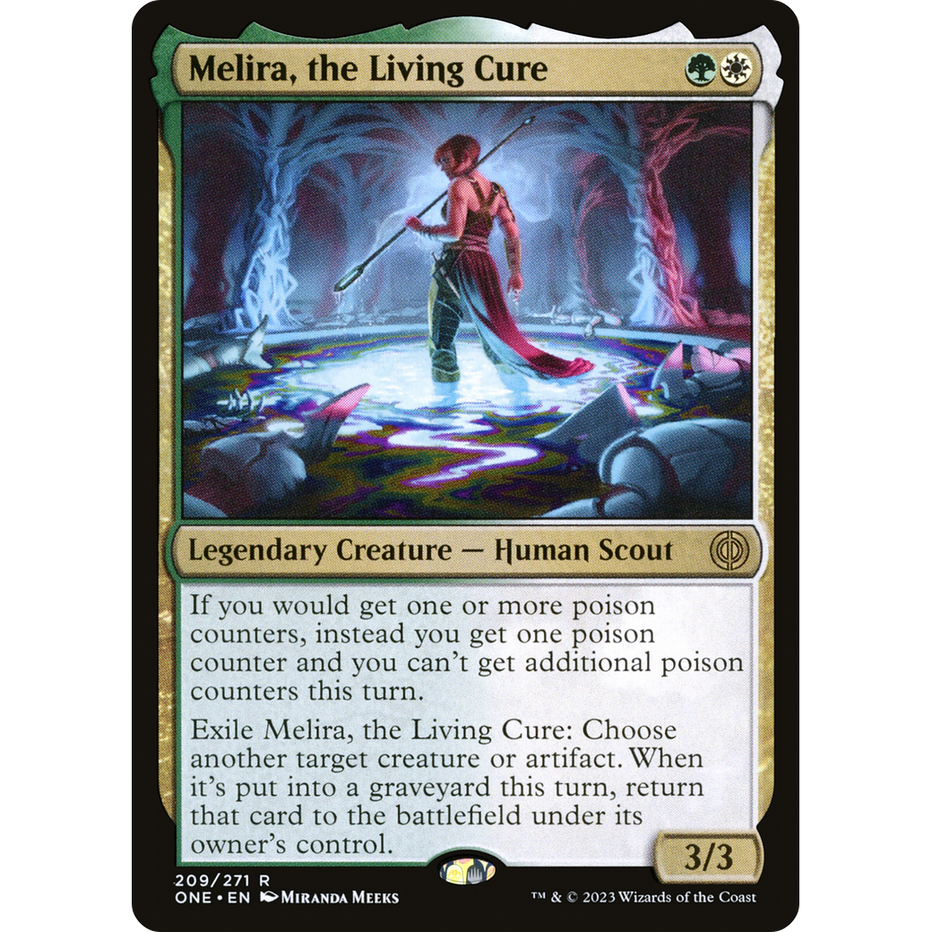 Melira, the Living Cure (ONE-209) - Phyrexia: All Will Be One Foil