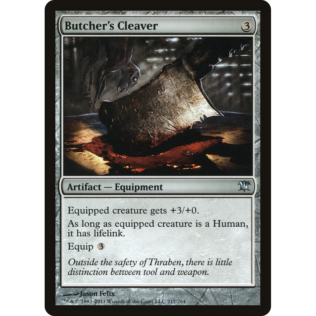 Butcher's Cleaver (ISD-217) - Innistrad Foil