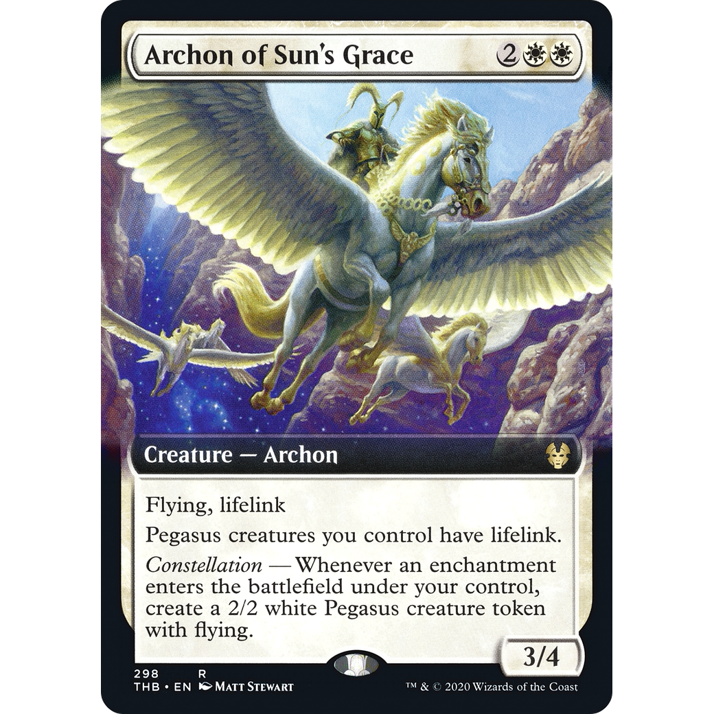Archon of Sun's Grace (Extended Art) (THB-298) - Theros Beyond Death: (Extended Art) Foil