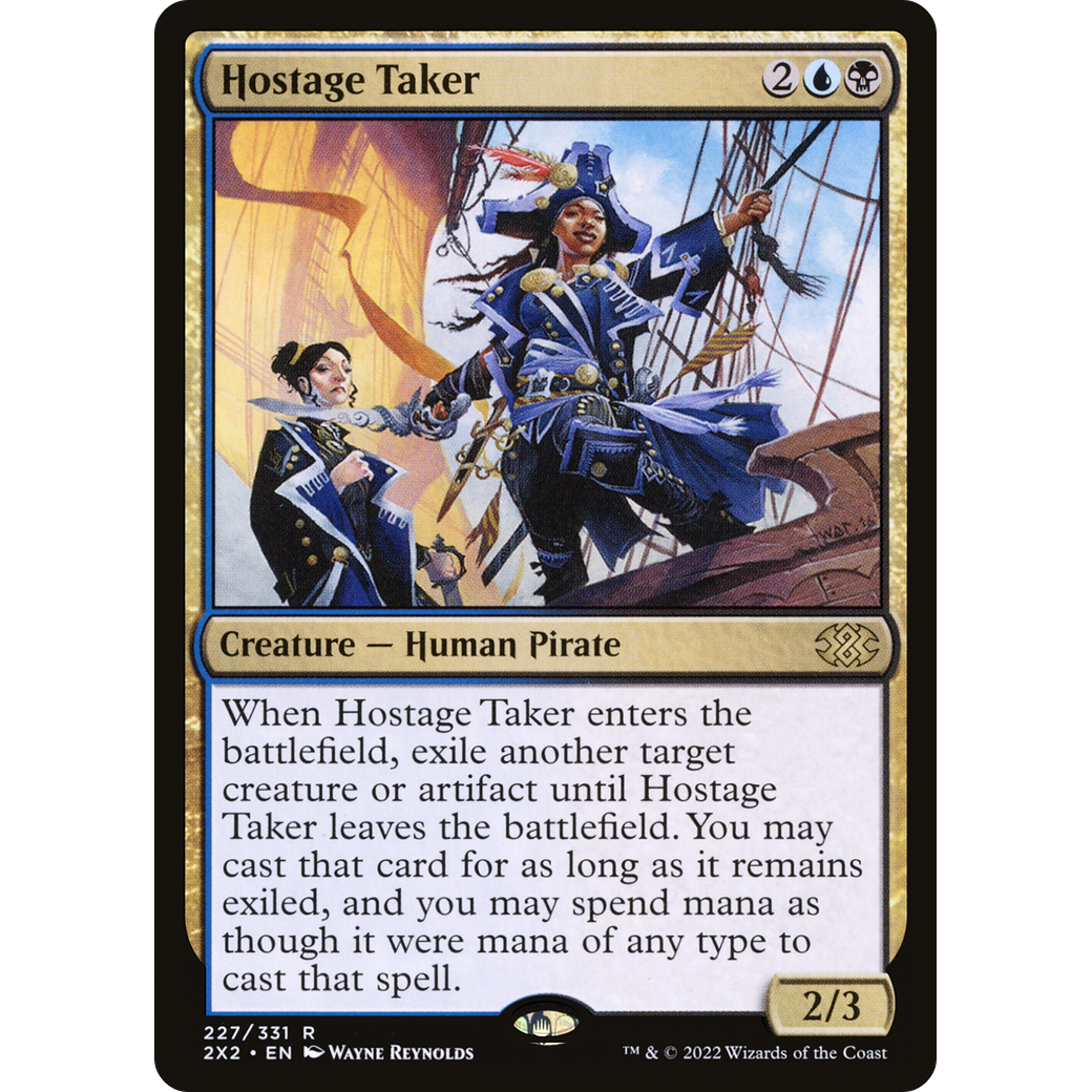 Hostage Taker (2X2-227) - Double Masters 2022 Foil