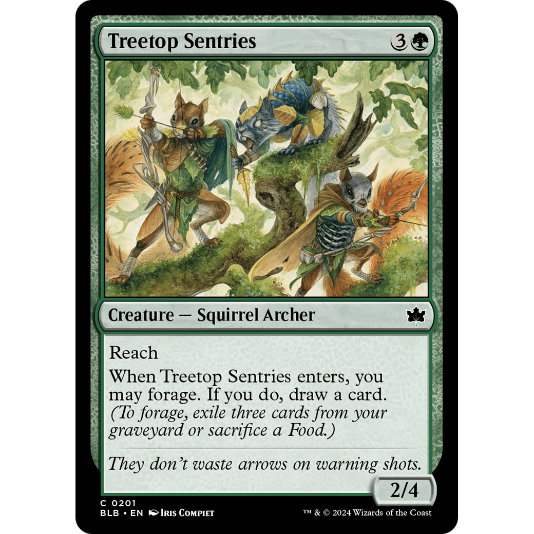 Treetop Sentries (BLB-201) - Bloomburrow