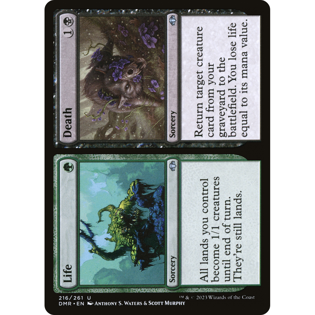 Life // Death (DMR-216) - Dominaria Remastered