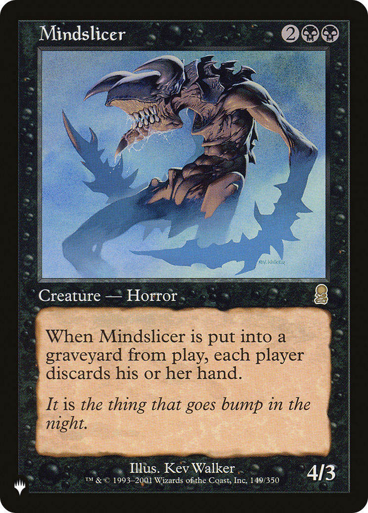 Mindslicer (LIST-149/350) - The List