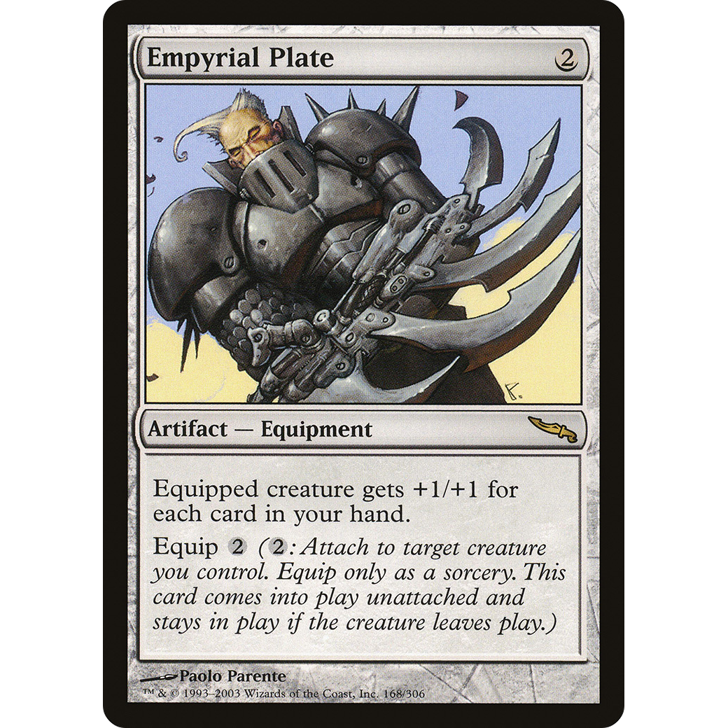 Empyrial Plate (MRD-168) - Mirrodin