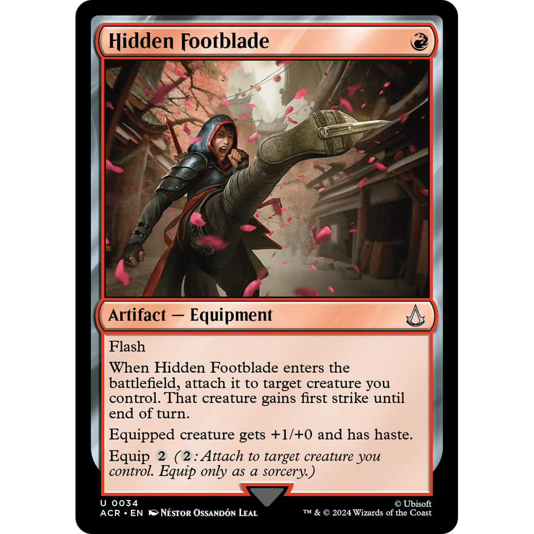 Hidden Footblade (ACR-034) - Assassin's Creed
