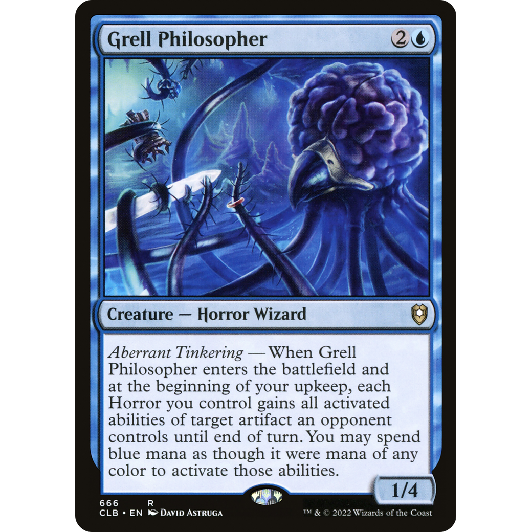 Grell Philosopher (CLB-666) - Commander Legends: Battle for Baldur's Gate
