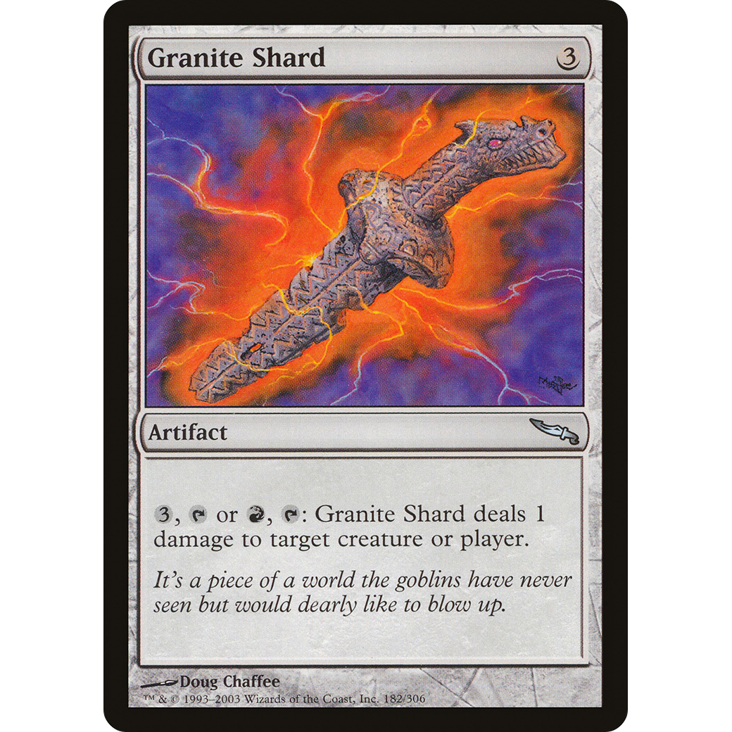 Granite Shard (MRD-182) - Mirrodin Foil