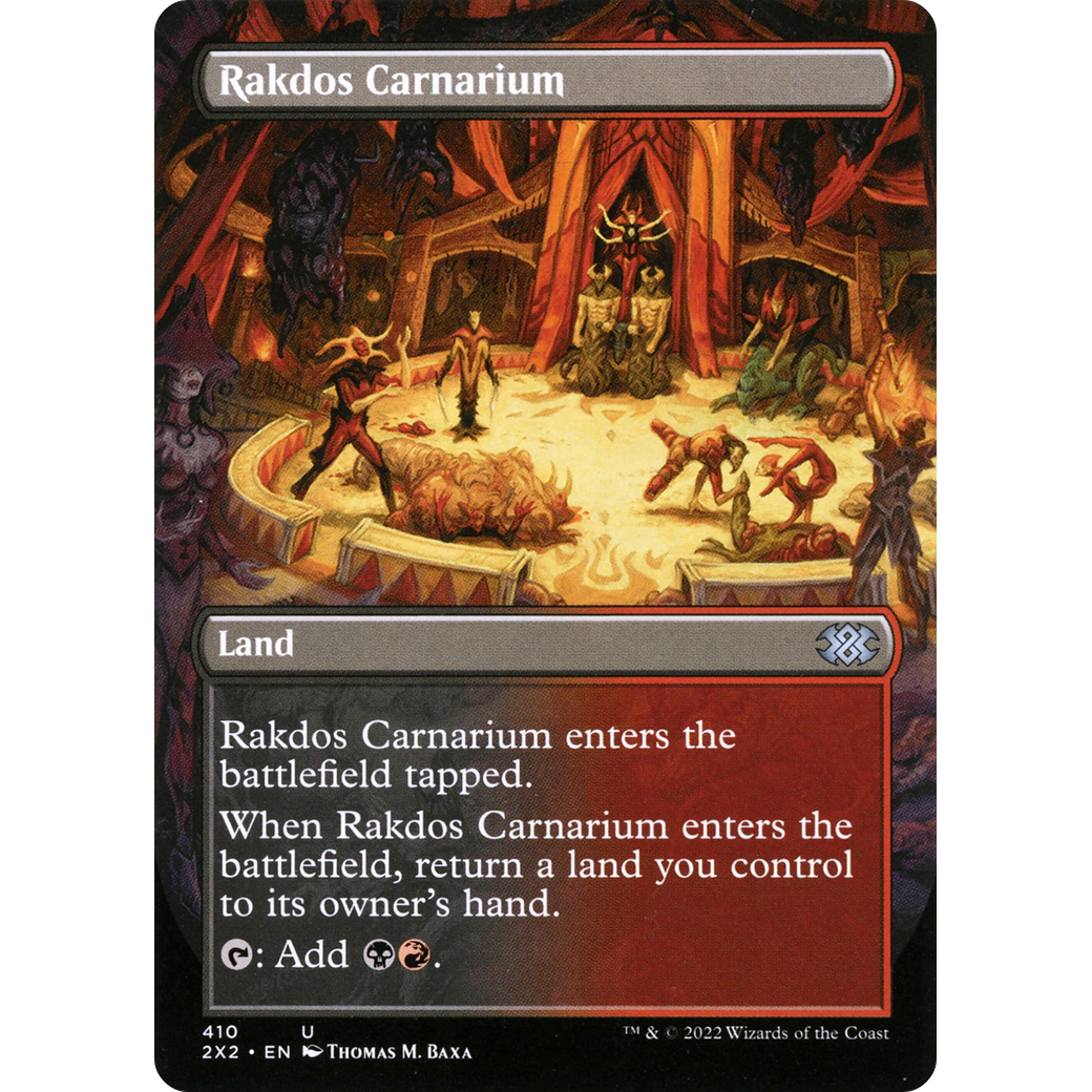 Rakdos Carnarium (Borderless) (2X2-410) - Double Masters 2022 (Borderless)