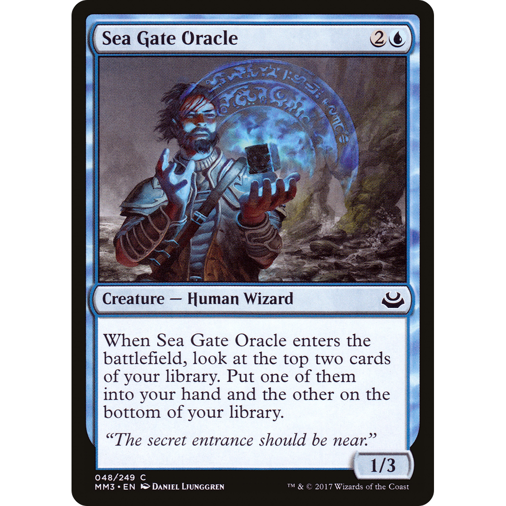 Sea Gate Oracle (MM3-048) - Modern Masters 2017