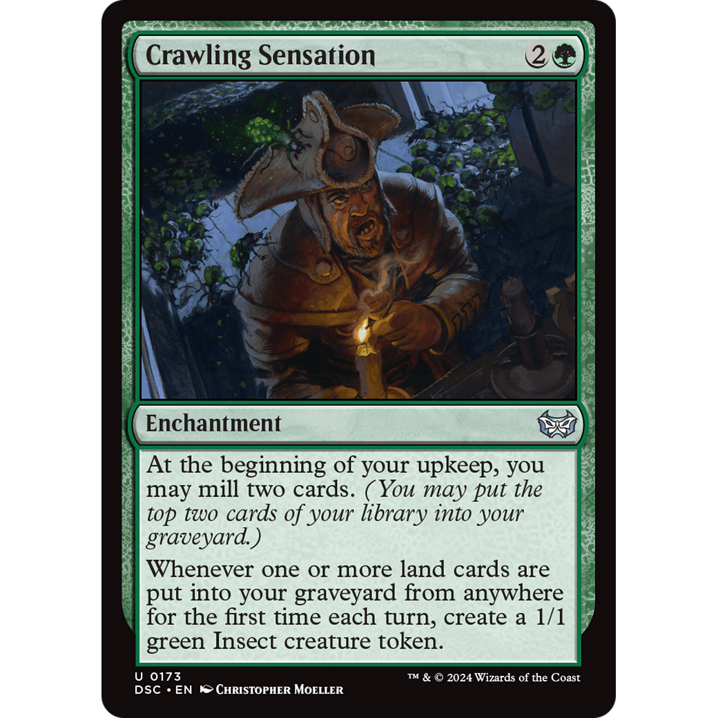 Crawling Sensation (DSC-173) - Duskmourn: House of Horror Commander