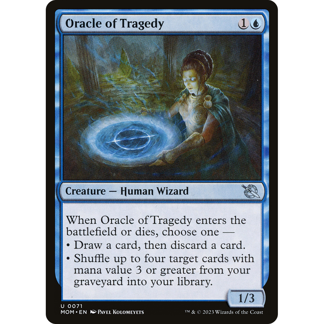 Oracle of Tragedy (MOM-071) - March of the Machine Foil