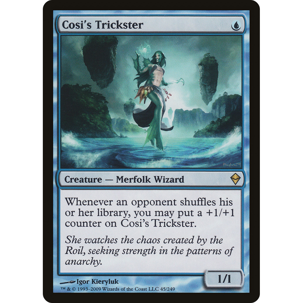 Cosi's Trickster (ZEN-045) - Zendikar Foil